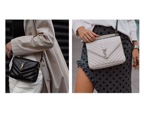 YSL Loulou vs YSL College: Your First YSL Bag 